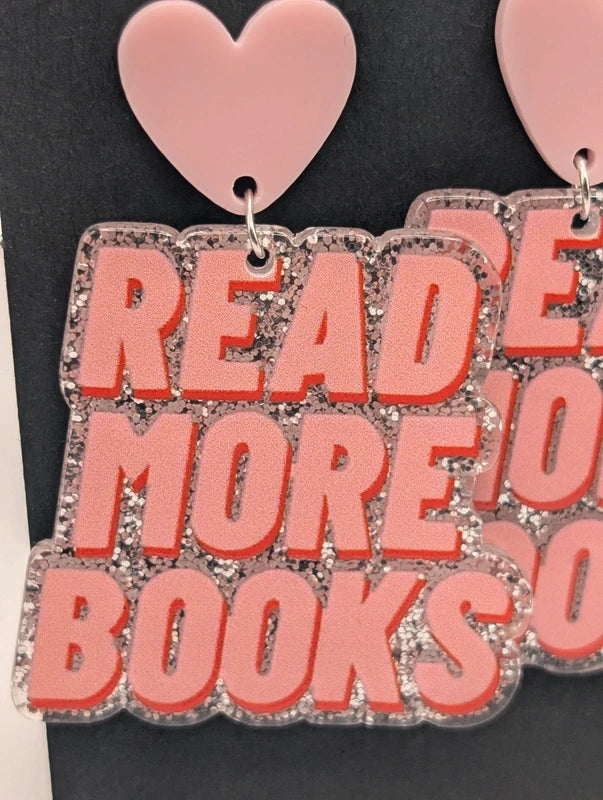 Read More Books Earrings