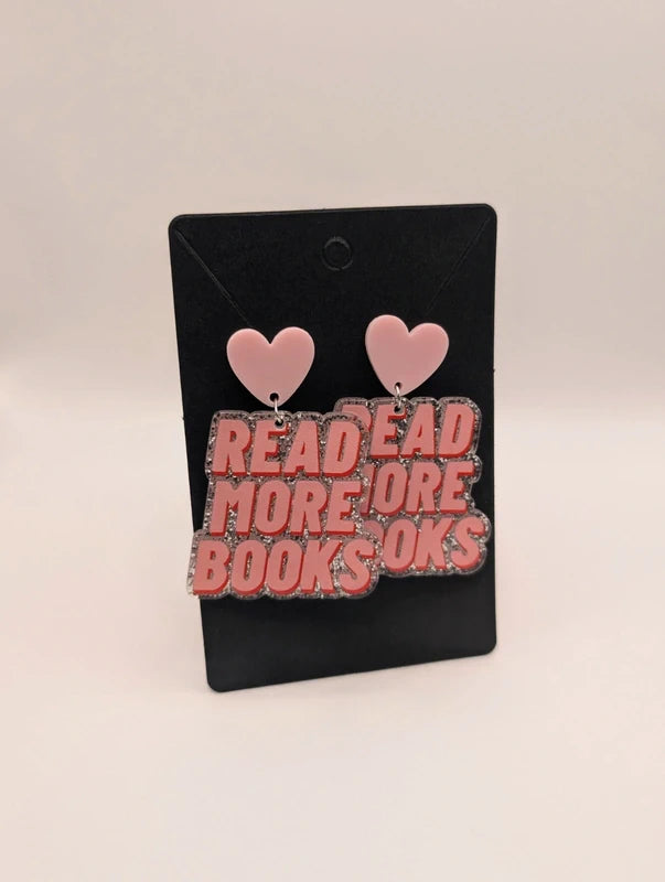 Read More Books Earrings
