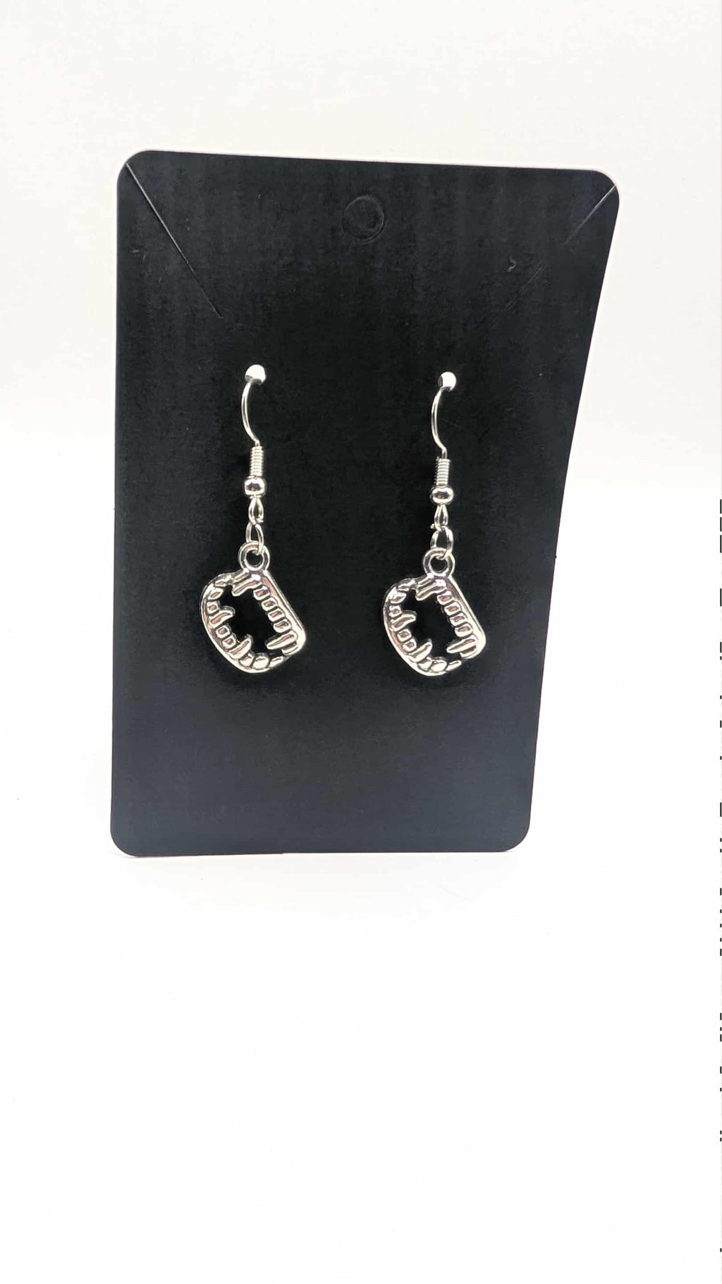 Bite Me Vampire Teeth Earrings