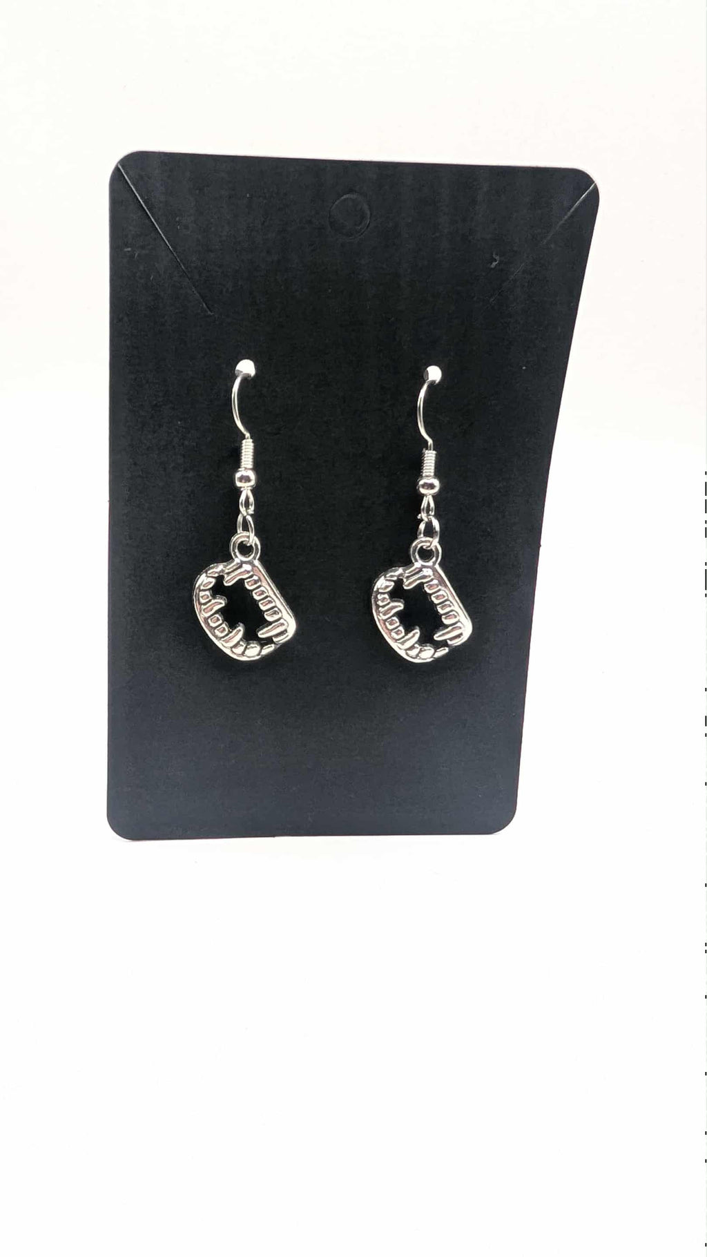 Bite Me Vampire Teeth Earrings