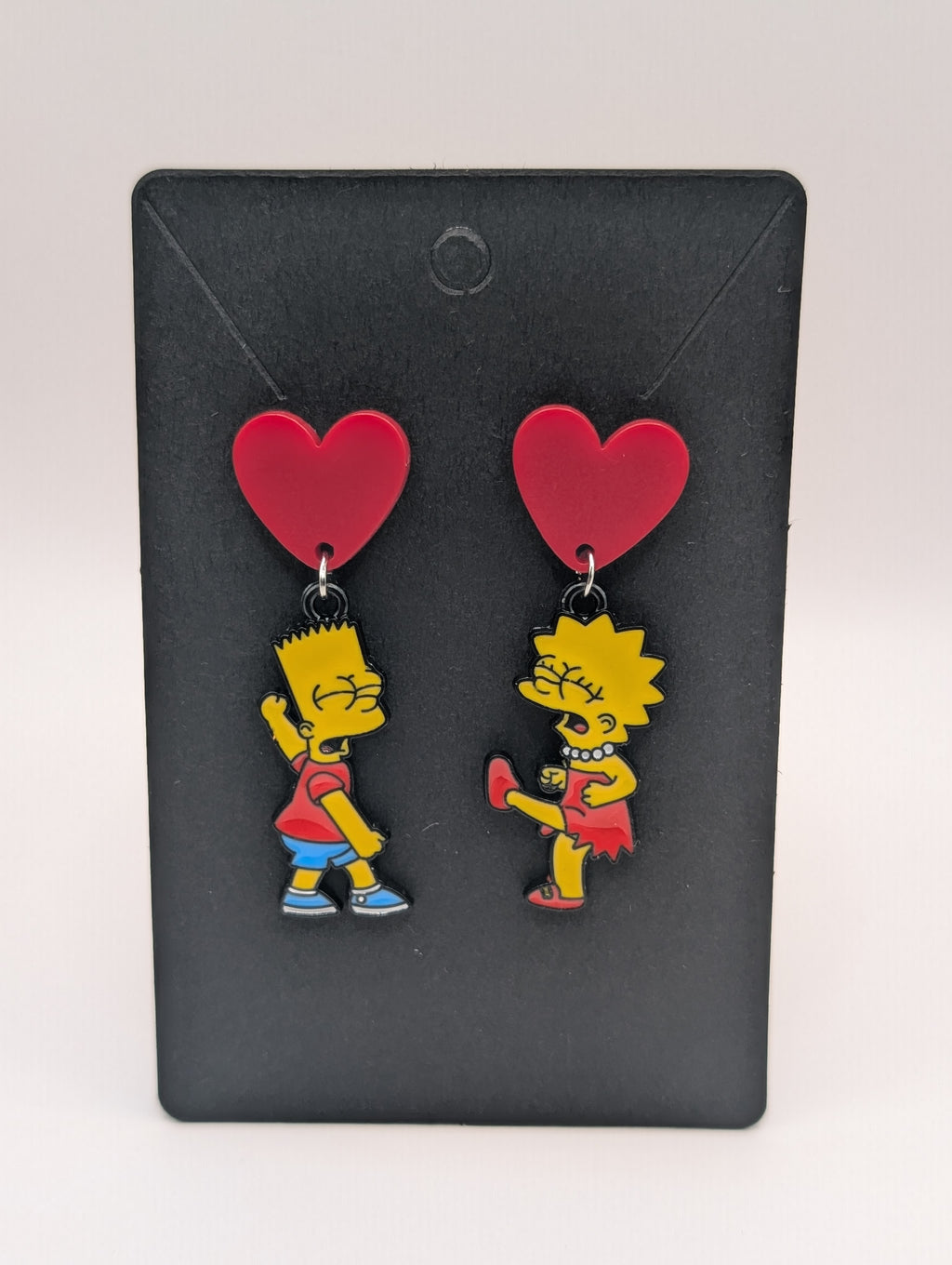 Bart and Lisa Simpson Earrings
