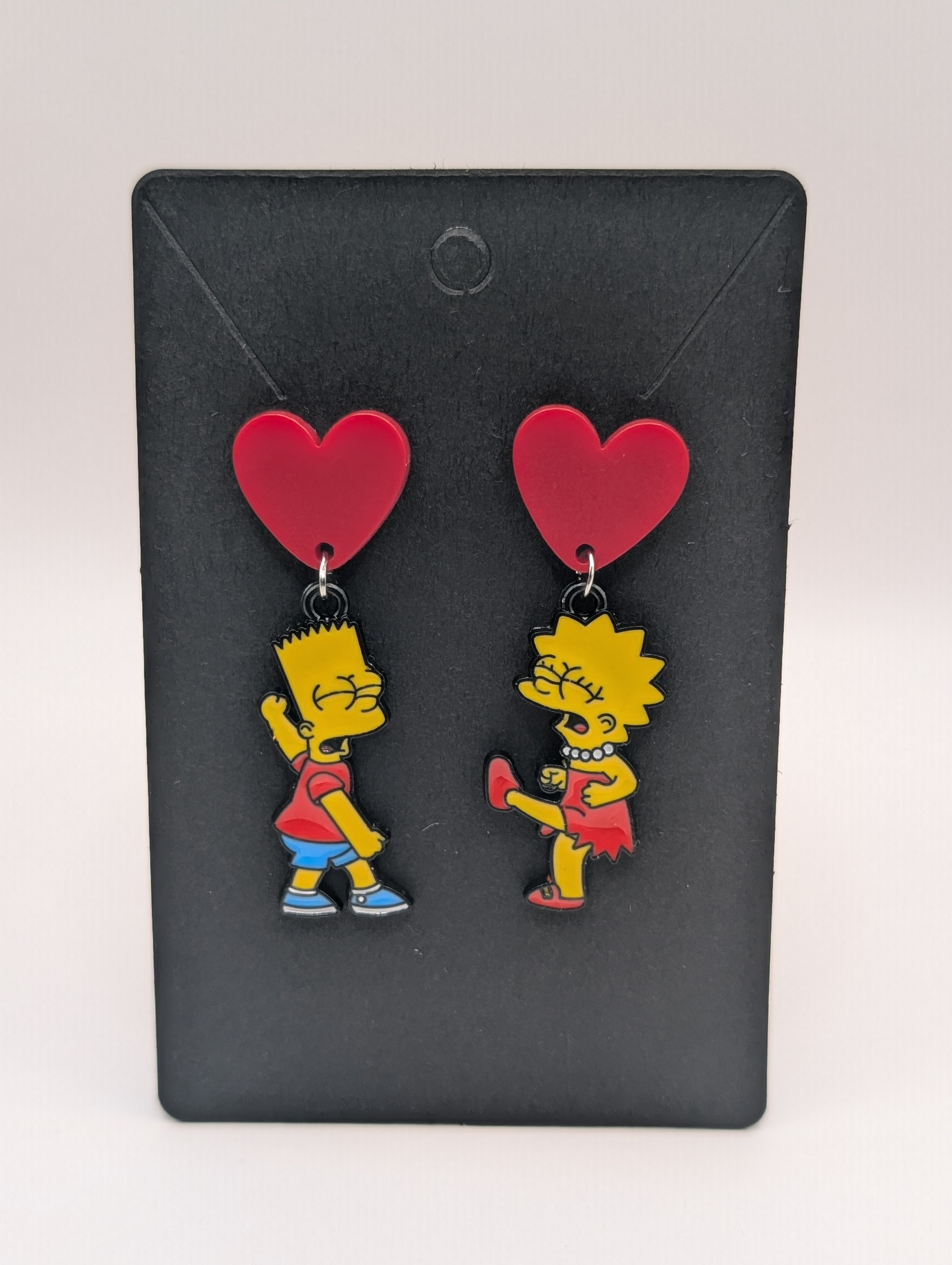 Bart and Lisa Simpson Earrings