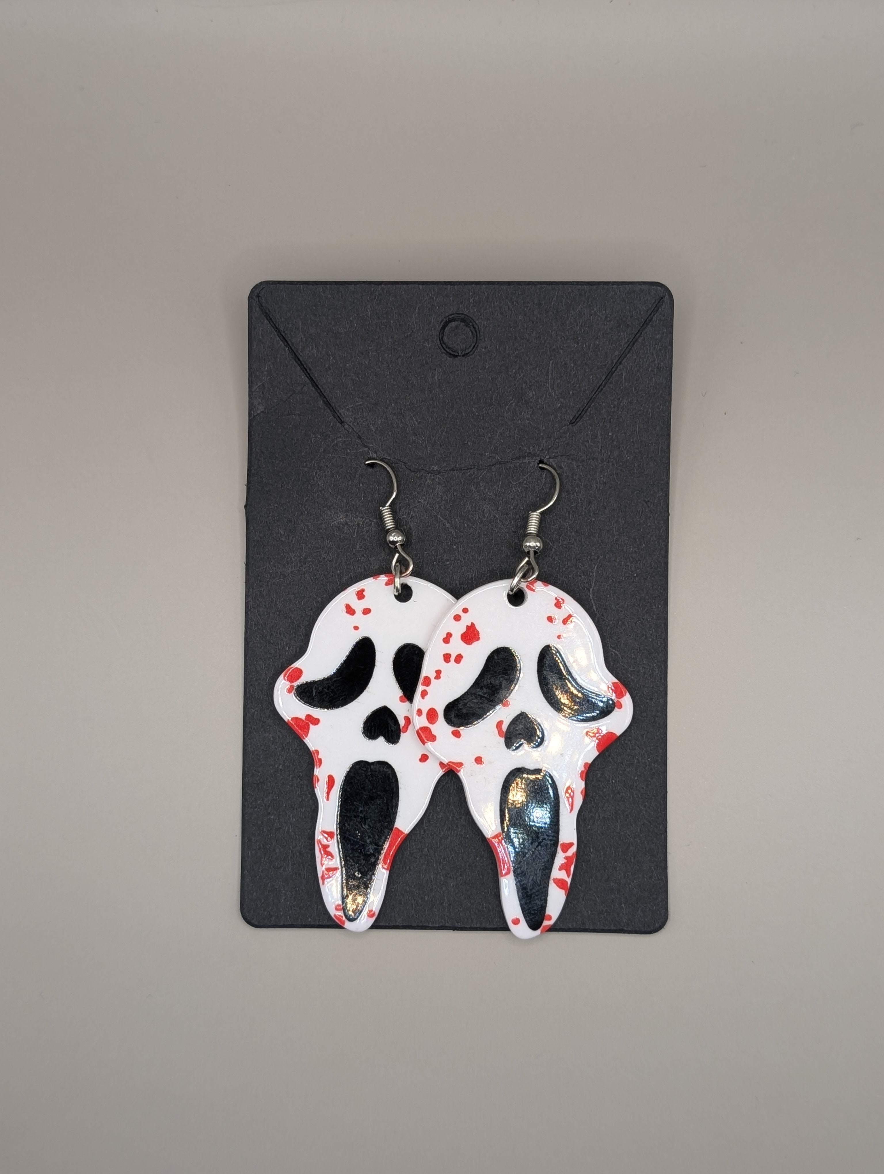 Ghostface Scream Earrings