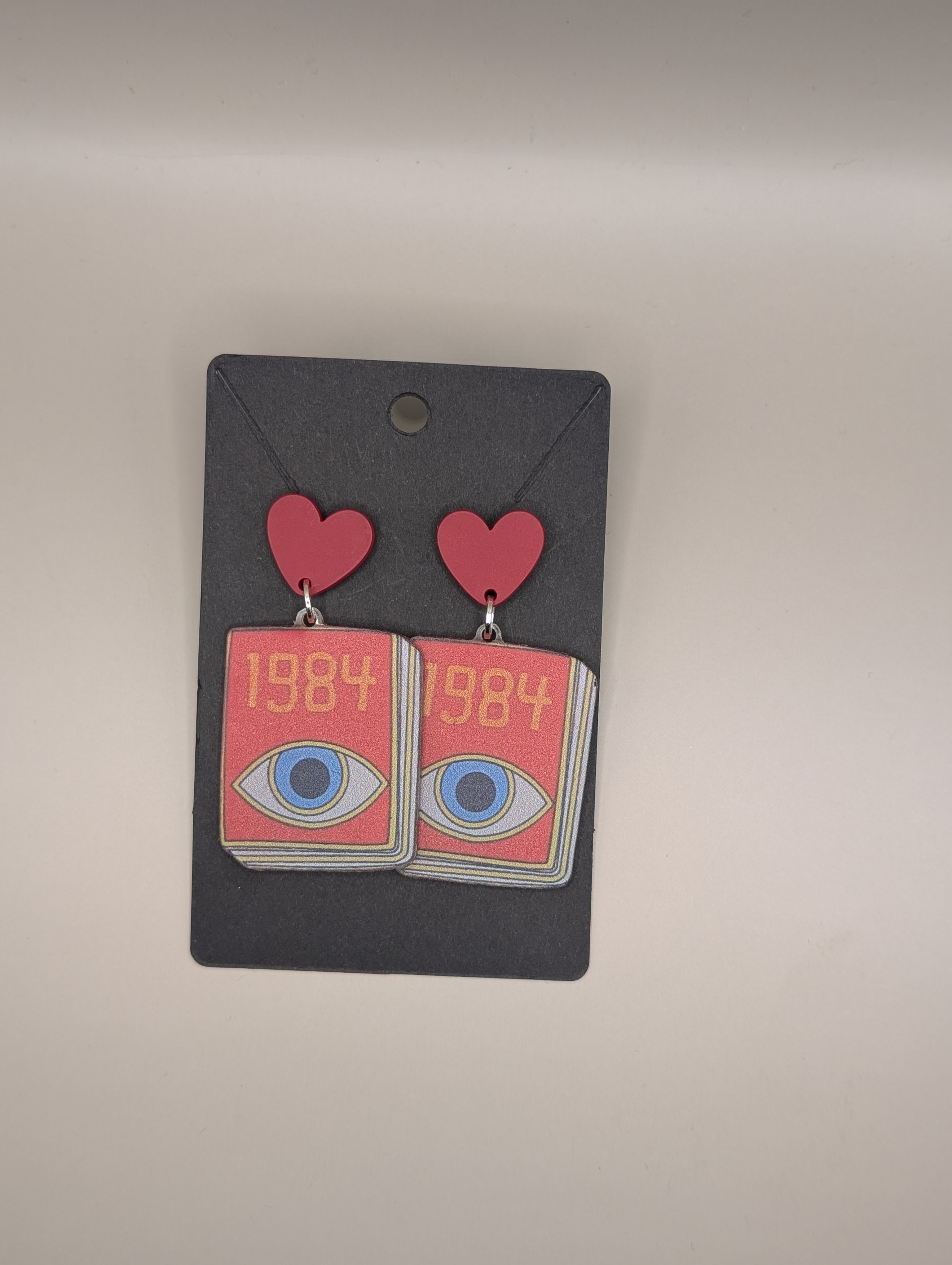 1984 George Orwell Earrings