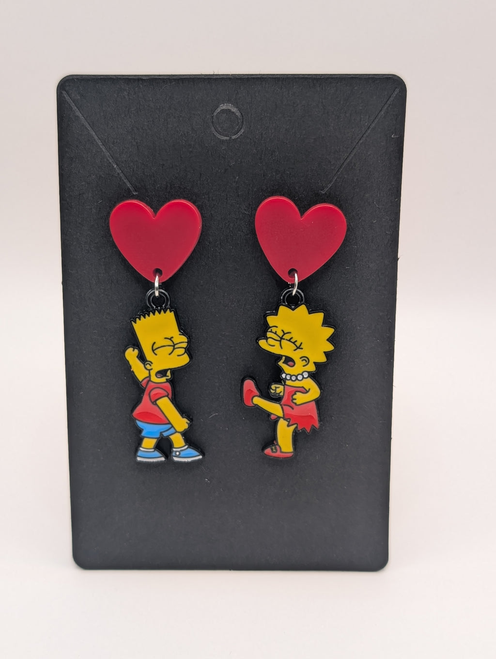 Bart and Lisa Simpson Earrings